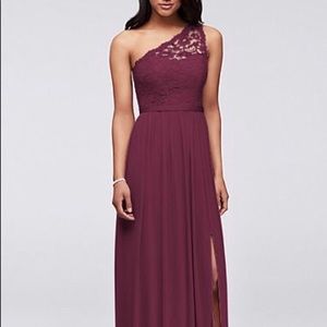 David’s Bridal Bridesmaid Dress